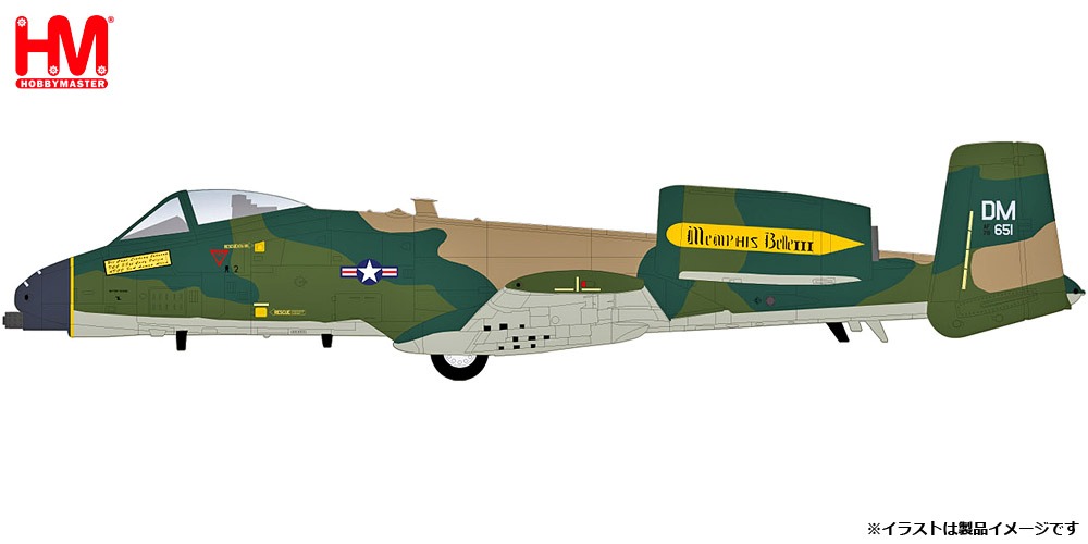 HA1338 HOBBY MASTER U.S. Air Force / アメリカ空軍 A-10C サンダーボルトⅡ デモンストレーションチーム メンフィス・ベルⅢ 1:72 お取り寄せ