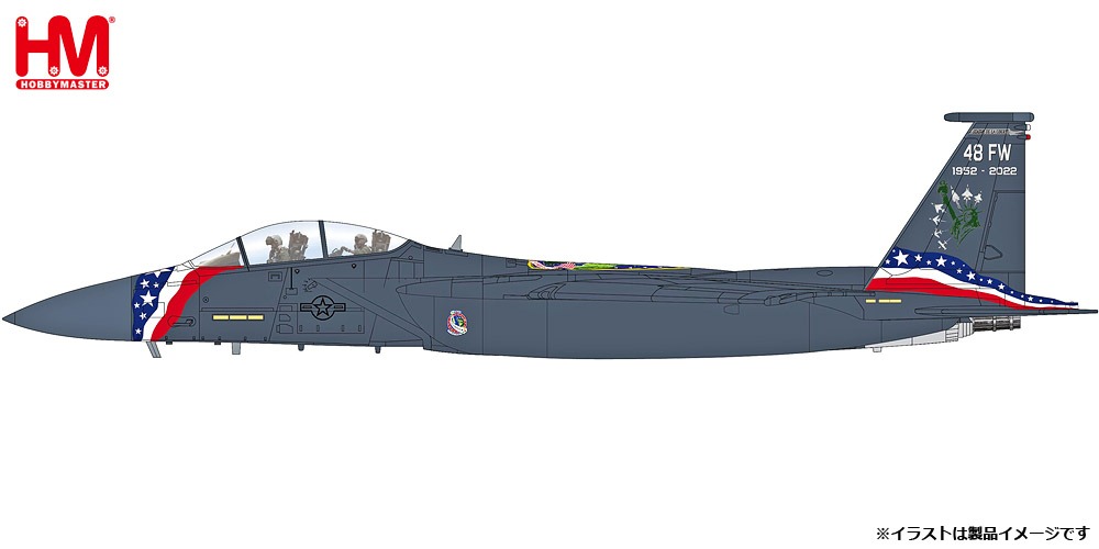 HA4539 HOBBY MASTER U.S. Air Force / アメリカ空軍 F-15E ストライクイーグル 第48戦闘航空団 リベレーター 1:72 完売しました。