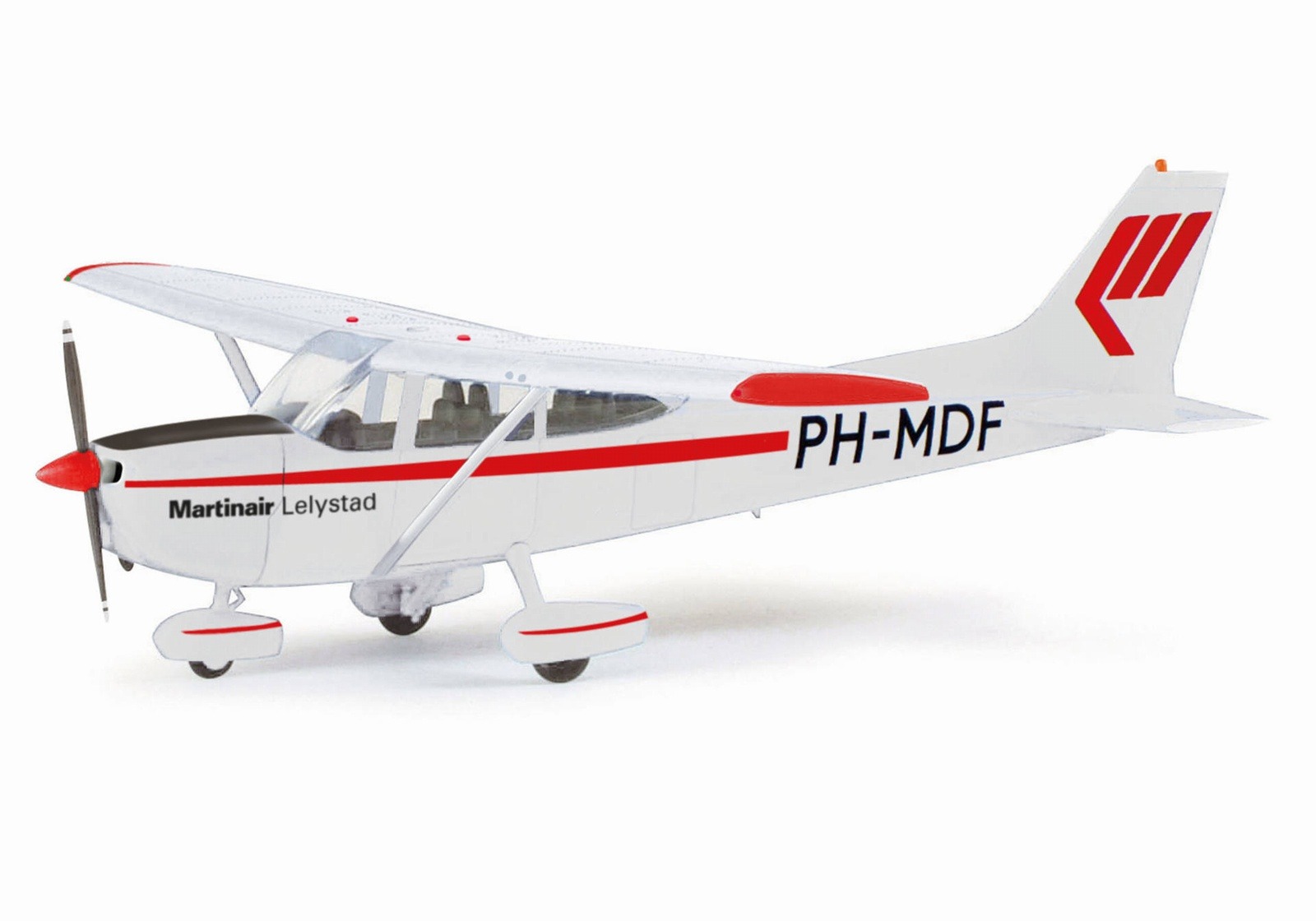 019477 Herpa Martinair / マーティンエアー/マーチンエアー Cessna 172 PH-MDF Flight Academy 1:87 完売しました。