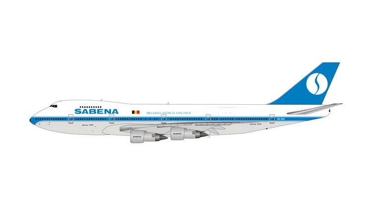 11862 Phoenix Sabena / サベナベルギー航空 B747-100 OO-SGA 1:400 お取り寄せ