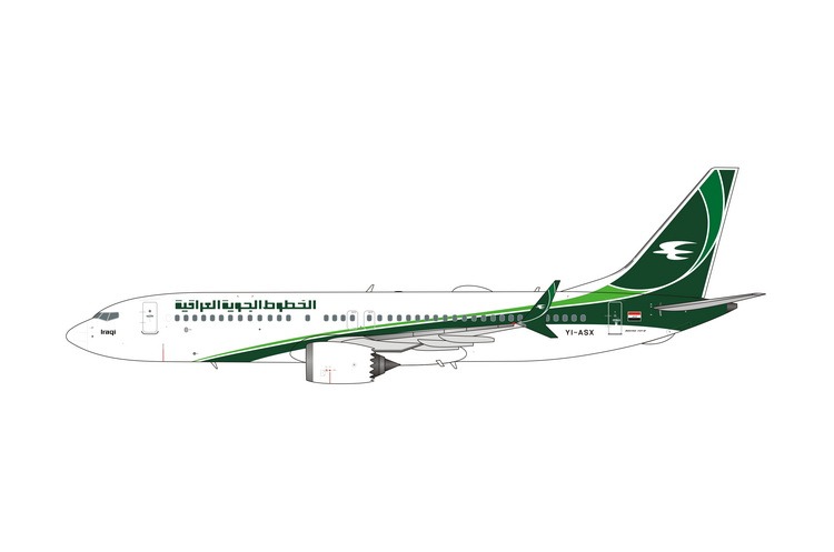11865 Phoenix Iraqi airways / イラク航空 B737 MAX8 YI-ASX 1:400 お取り寄せ