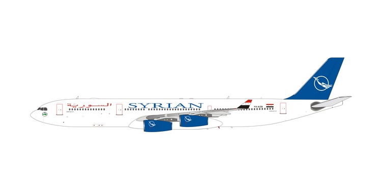 11869 Phoenix Syrian Arab Airlines / SYRIAN / シリア・アラブ航空 A340-300 YK-AZB 1:400 お取り寄せ