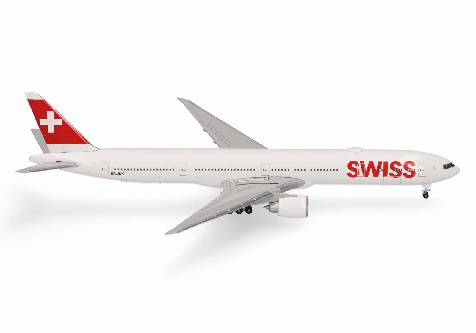 529136-003 Herpa Swiss International Air Lines / スイス国際航空 B777-300ER HB-JNK “Luzern” 1:500 メーカー完売