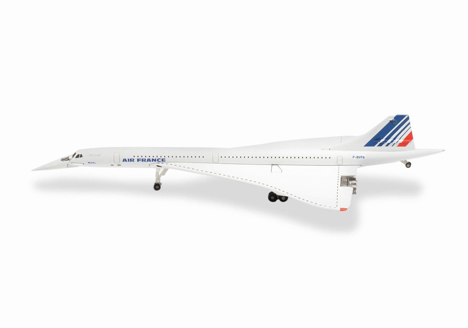532839-002 Herpa Air France / エールフランス Concorde F-BVFA “Charles Lindbergh” 1:500 メーカー完売