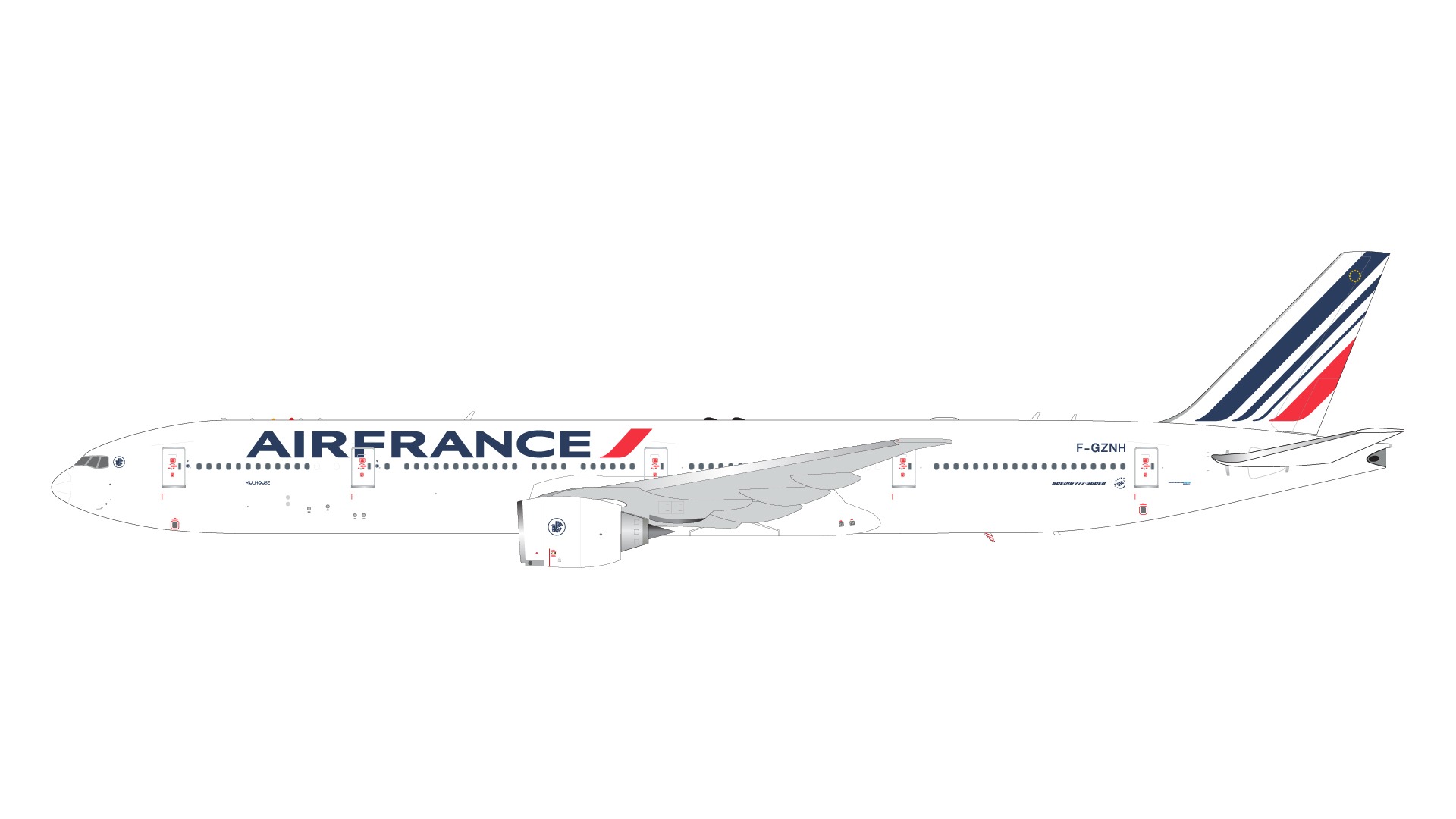 G2AFR1282 GEMINI 200 Air France / エールフランス B777-300ER F-GZNH  1:200 完売しました。