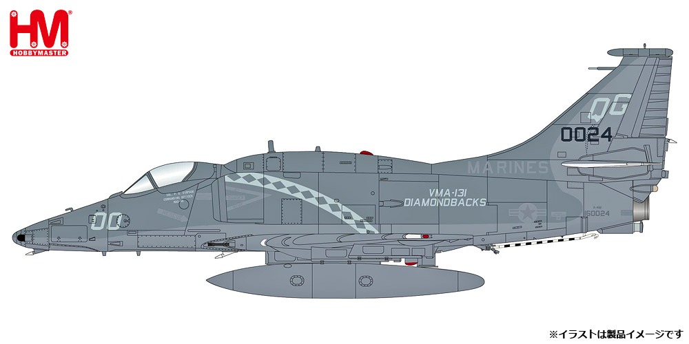 HA1437 HOBBY MASTER USMC / アメリカ海兵隊 A-4M スカイホーク "VMA-131 ダイヤモンドバックス 1993" 1:72 完売しました。