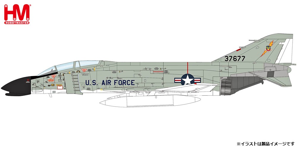 HA19063 HOBBY MASTER U.S. Air Force / アメリカ空軍 F-4C ファントム2 第433戦術戦闘飛行隊 1966 1:72 お取り寄せ