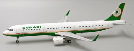 LH2095 JC WING EVA AIR / エバー航空/エヴァエア/長栄航空 A321 B-16216 スタンド付 1:200 メーカー完売