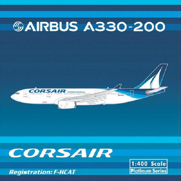10838 Phoenix CORSAIR / コルセア/コルセール A330-200 F-HCAT 1:400 完売しました。