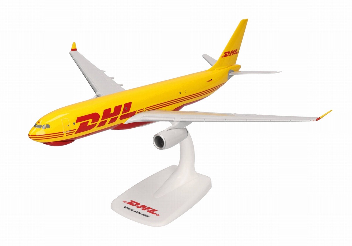 614139 Herpa SNAPFIT DHL / ディーエイチエル A330-200F D-ALMA 1:200