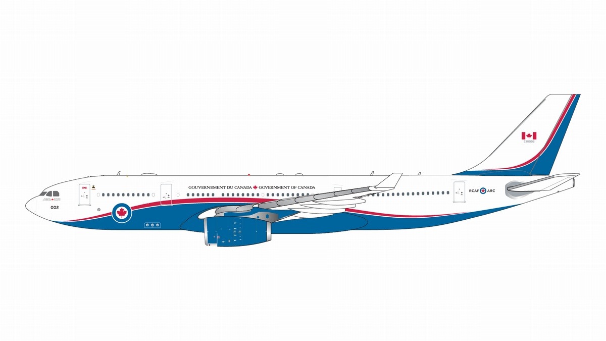 GMCAF141 GEMINI MACS Royal Canadian Air Force/RCAF / カナダ空軍 CC-330 (A330-200) 330002 Government of Canada 1:400 お取り寄せ
