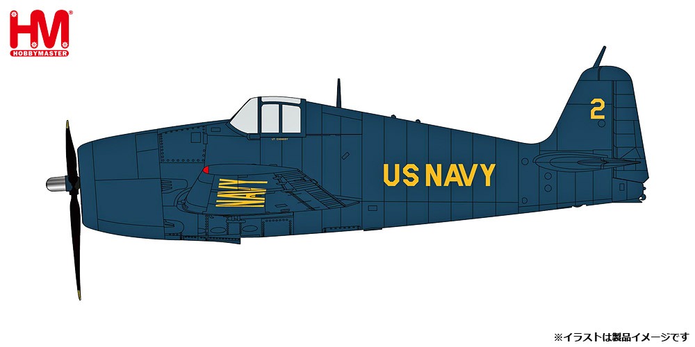 HA1120 HOBBY MASTER US NAVY / アメリカ海軍 F6F-5 ヘルキャット ブルーエンジェルズ 1946 1:72 お取り寄せ