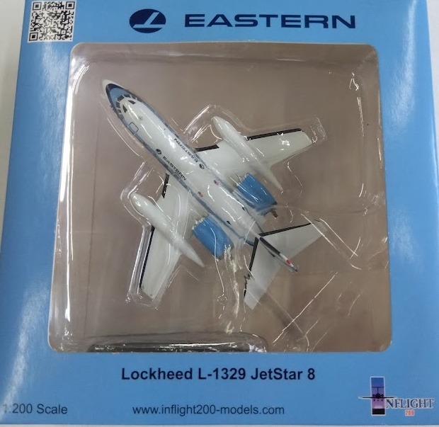 IF3291215 IN Flight200 Eastern Air Lines / イースタン航空 L-1329 ｼﾞｪｯﾄｽﾀｰ8 N12241 スタンド付き 1:200 完売しました。