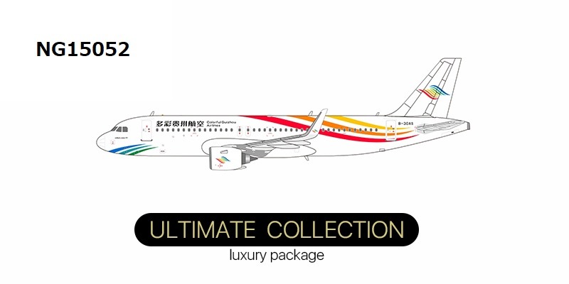 NG15052 NG MODELS Colorful Guizhou Airlines / 多彩貴州航空 A320neo B-30AS 1:400 お取り寄せ