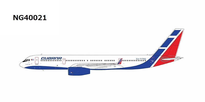 NG40021 NG MODELS Cubana / クバーナ航空 Tu-204-100E CU-T1702 1:400 お取り寄せ
