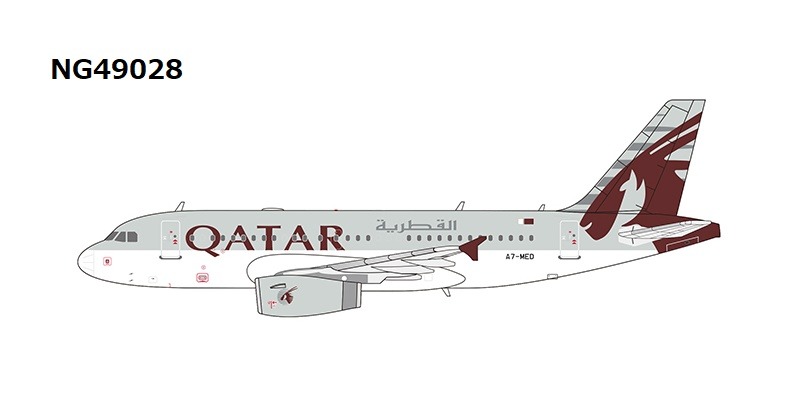 NG49028 NG MODELS Qatar Amiri Flight / カタールアミリフライト カタール政府専用機 A319-100 ACJ A7-MED 1:400 お取り寄せ