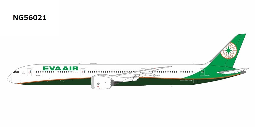 NG56021 NG MODELS EVA AIR / エバー航空/エヴァエア/長栄航空 B787-10 B-17813 1:400 完売しました。