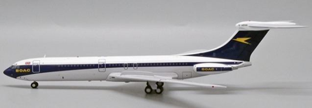 XX2374 JC WING BOAC / 英国海外航空 Vickers VC10 Srs1101 G-ARVK スタンド付 1:200 完売しました。