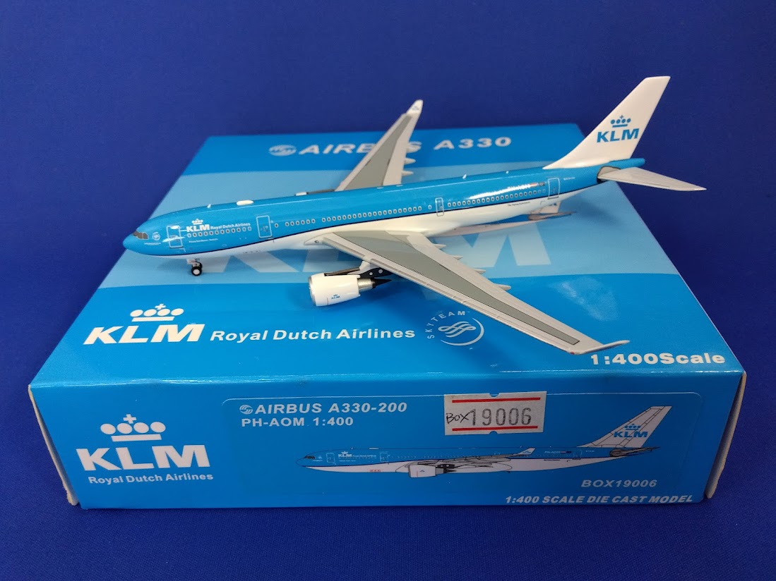 BOX19006 PandaModel KLM / KLMオランダ航空 A330-200 PH-AOM 1:400 完売しました