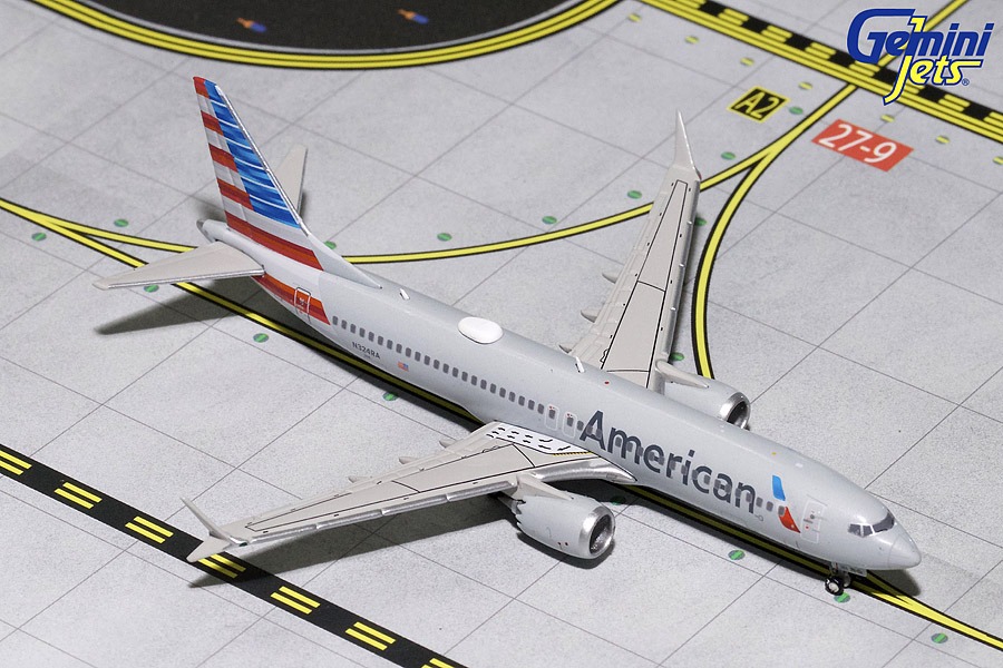 GJAAL1708 GEMINI JETS American / アメリカン航空 B737 MAX8 N324RA 1:400 完売しました。