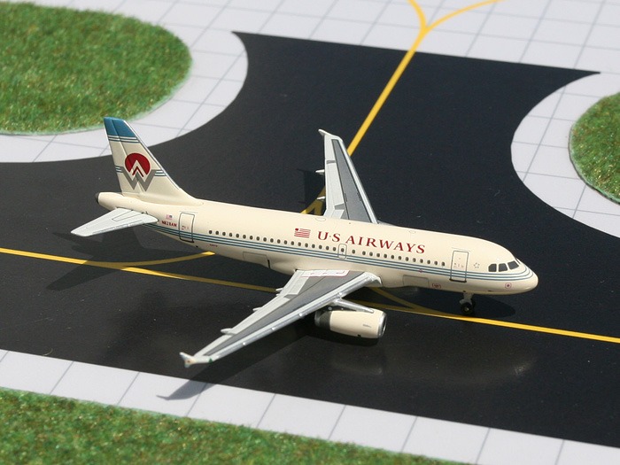 GJ70683 GEMINI JETS US Airways America West Retoro A319 N828AW 1:400 メーカー完売