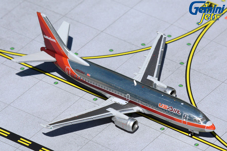 GJUSA372 GEMINI JETS USAir / USエアー B737-300 N523AU 1980s 1:400 メーカー完売