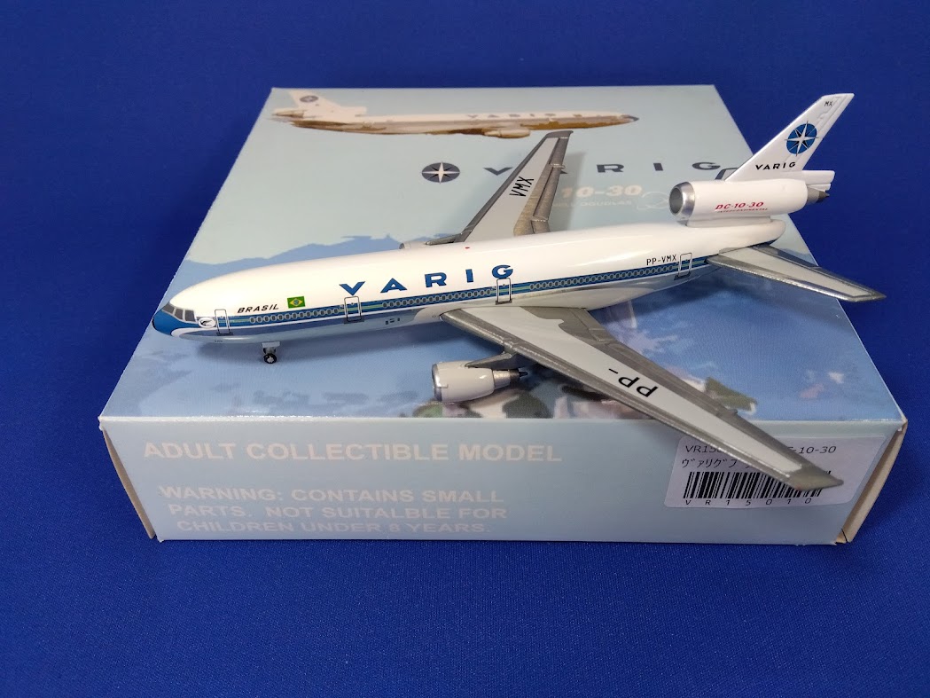VR15010 SKY JETS Varig / ヴァリグブラジル航空 DC-10-30 PP-VMX 1:400 完売しました。