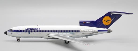 XX20162 JC WING Lufthansa / ルフトハンザドイツ航空 "Polished" B727-100 D-ABIO スタンド付 1:200 メーカー完売