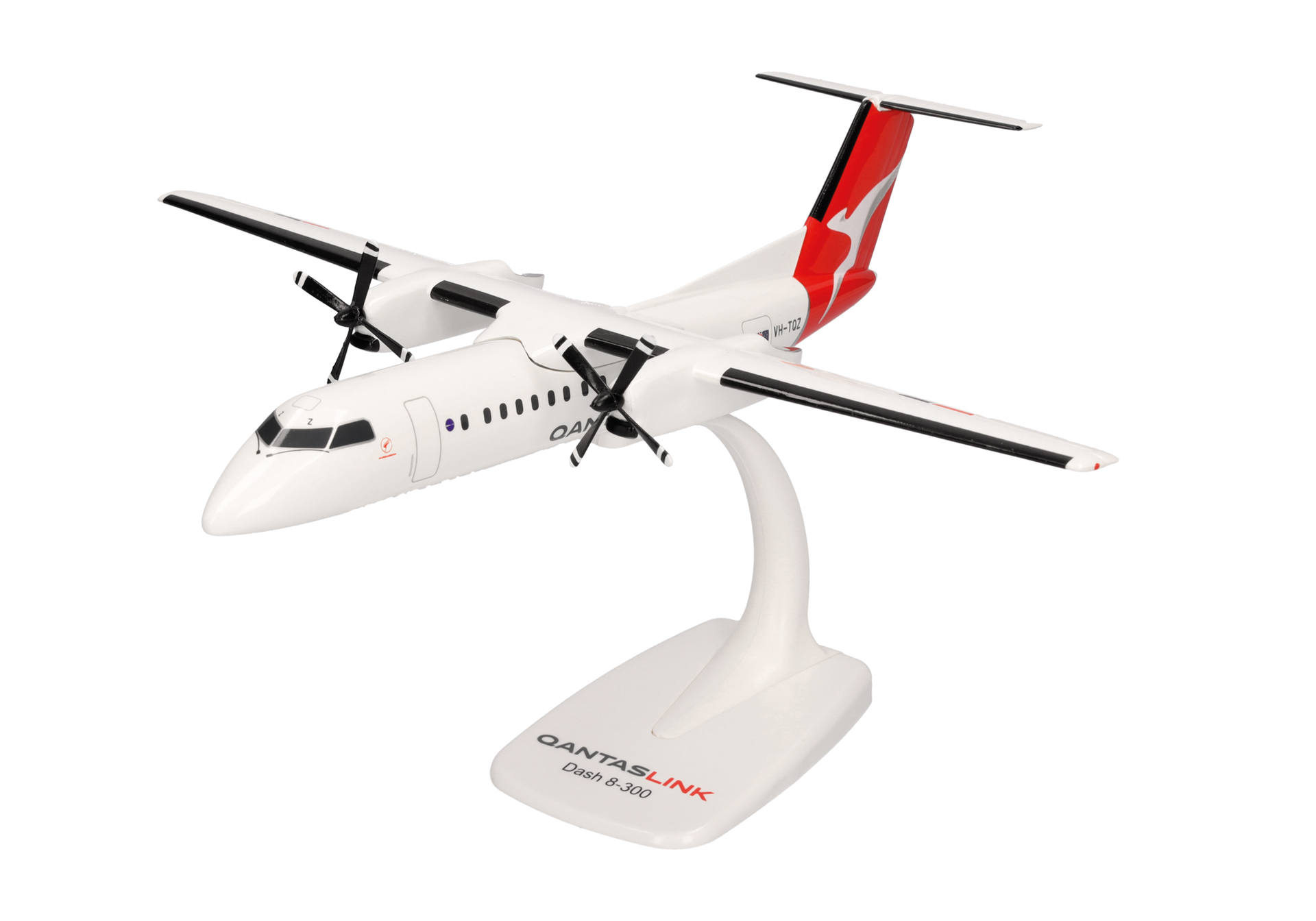 614221 Herpa SNAPFIT QantasLink / カンタスリンク DHC-8-300 VH-TQZ Bundaberg 1:100 予約