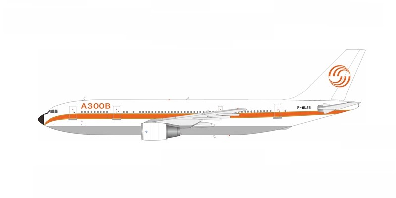 IF30B4WUAB IN Flight200 Airbus house color / エアバスハウスカラー A300B4-200F WUAB スタンド付き 1:200 完売しました。