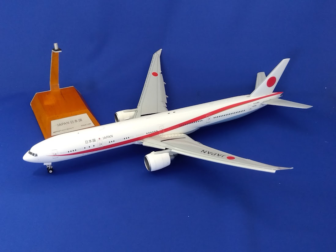 LH2072A JCWING JASDF / 日本国政府専用機 B777-300ER N509BJ FlapDown 1:200 完売しました。