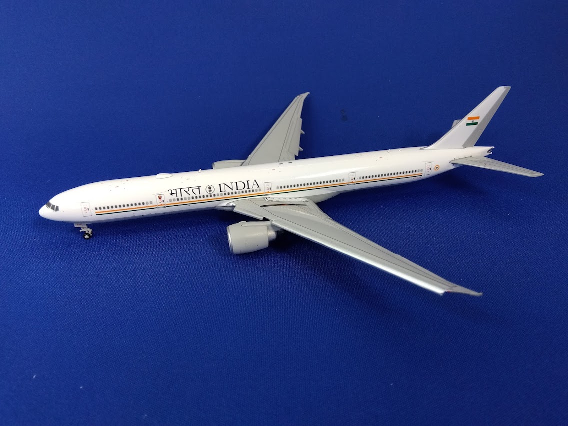 LH4179A JCWING INDIA / インド政府専用機 B777-300ER VT-ALW Flap Down 1:400 メーカー完売