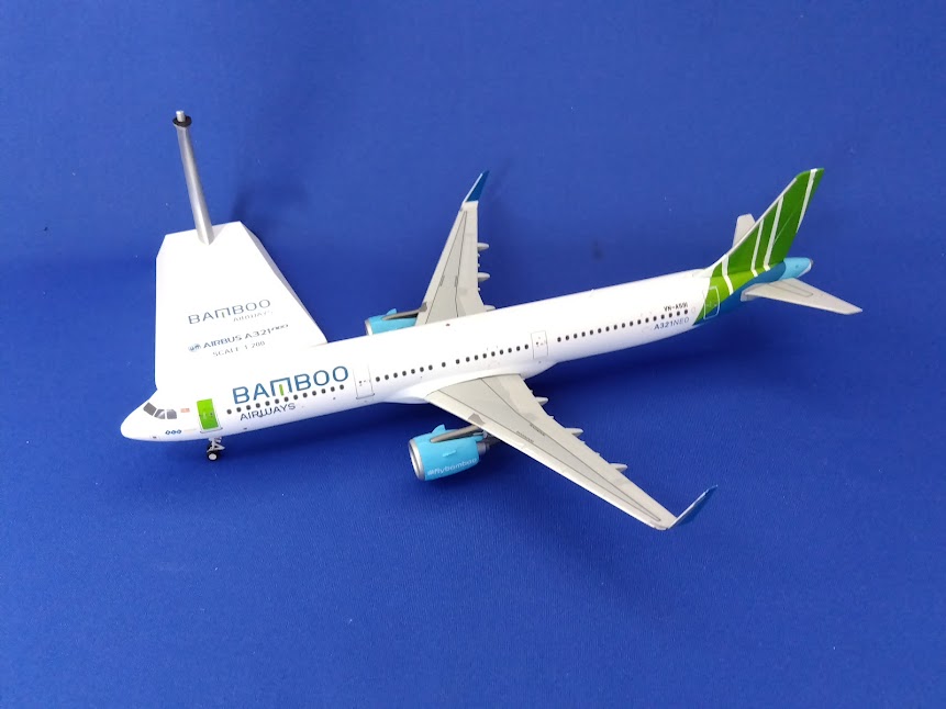 XX2297 JCWING Bamboo Airways / バンブーエアウエイズ A321neo VN-A591 1:200 完売しました。