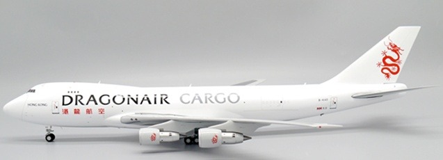 EW2742004 JC WING Dragonair CARGO / 香港ドラゴン航空 B747-200F B-KAD スタンド付 1:200 完売しました。