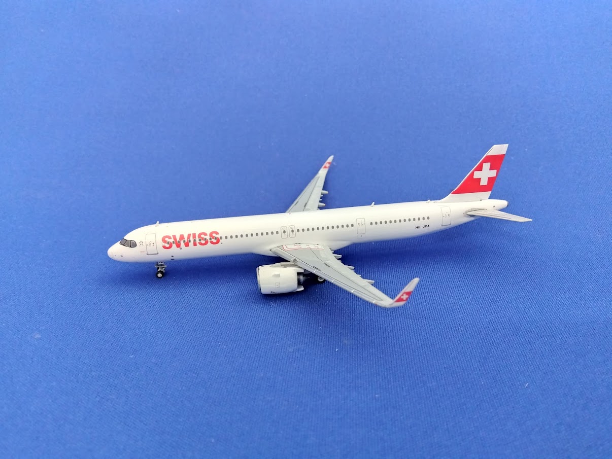 EW421N007 JCWING Swiss International Air Lines / スイス国際航空 A321neo HB-JPA 1:400 メーカー完売