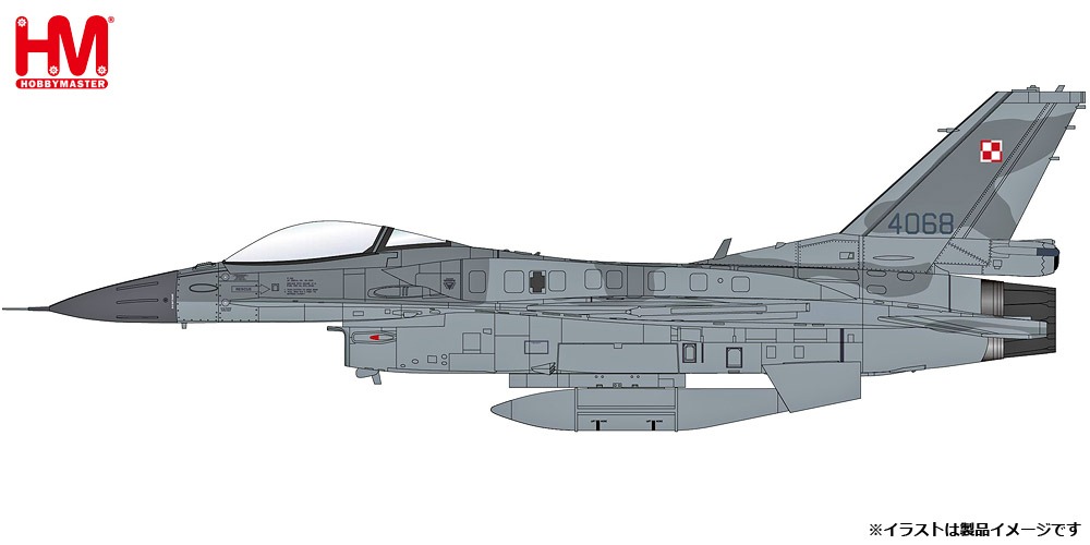 HA38040 HOBBY MASTER Polish Air Force / ポーランド空軍 F-16C 第32戦術航空軍基地 ワスク 2019 1:72 完売しました。