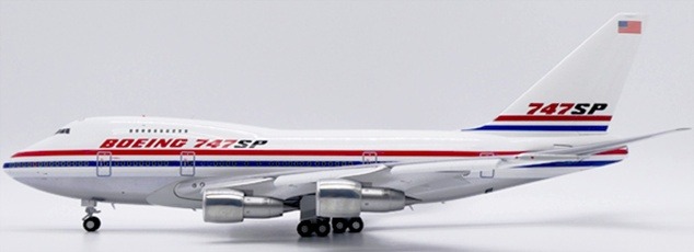 LH2458 JC WING Boeing / ボーイングカラー Polished B747SP N747SP スタンド付 1:200 メーカー完売