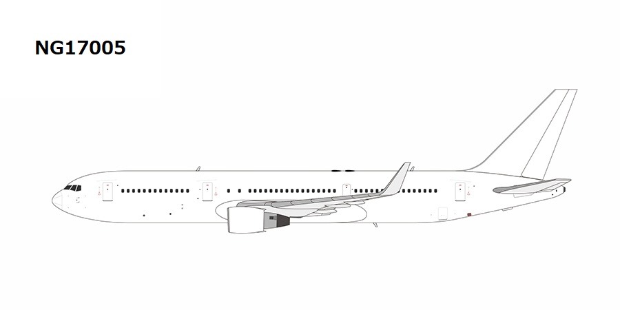 NG17005 NG MODELS White / ホワイト PW4000 engines B767-300ER/w N/A 1:400 お取り寄せ