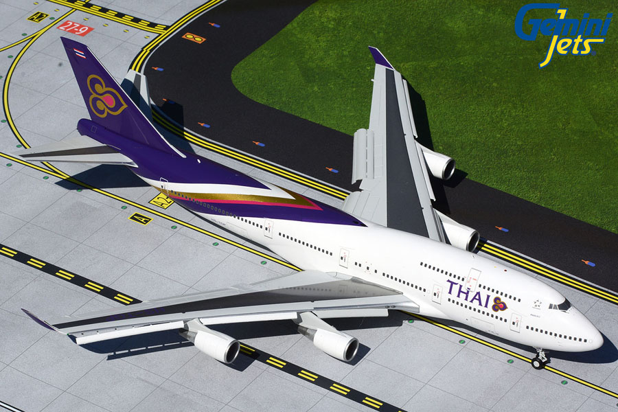 G2THA866F GEMINI 200 Thai /タイ国際航空 B747-400 HS-TGP F/D 1:200 完売しました。