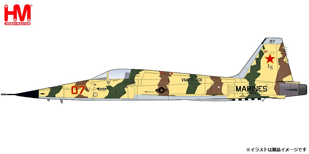 HA3398 HOBBY MASTER USMC / アメリカ海兵隊 F-5N タイガーⅡ 第401海兵戦闘訓練飛行隊 2018 1:72 お取り寄せ