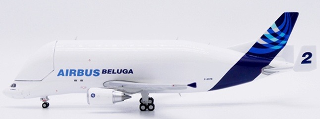 LH4379C JC WING Airbus house color / エアバスハウスカラー Beluga #2 A300-600ST F-GSTB 開閉選択式 1:400 メーカー完売