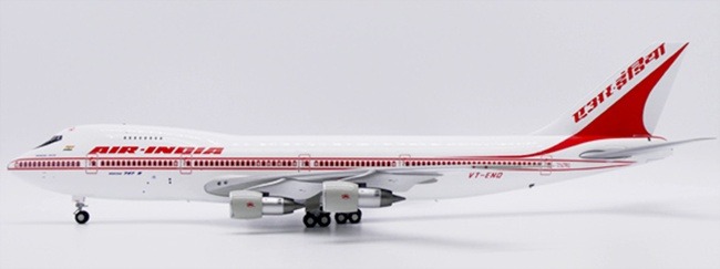 XX20199 JC WING Air India / エア インディア B747-200 VT-ENQ スタンド付 1:200 メーカー完売