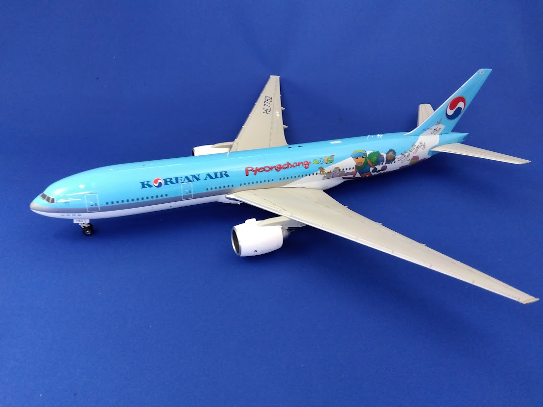 JC2003B JCWING Korean Air / 大韓航空 B777-200ER HL7752 Pyeongchang2018 1:200 完売しました。
