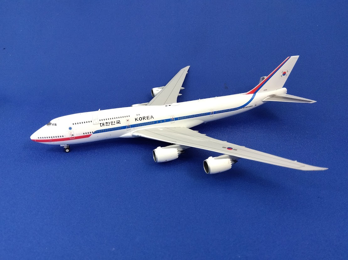 LH4286 JCWING ROKAF Republic of Korea Air Force / 韓国空軍/大韓民国空軍 B747-8 HL7643 1:400 完売しました。