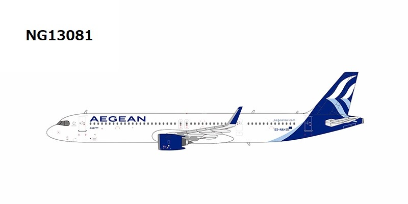 NG13081 NG MODELS Aegean Airlines / エーゲ航空 A321neo SX-NAH 1:400 完売しました。