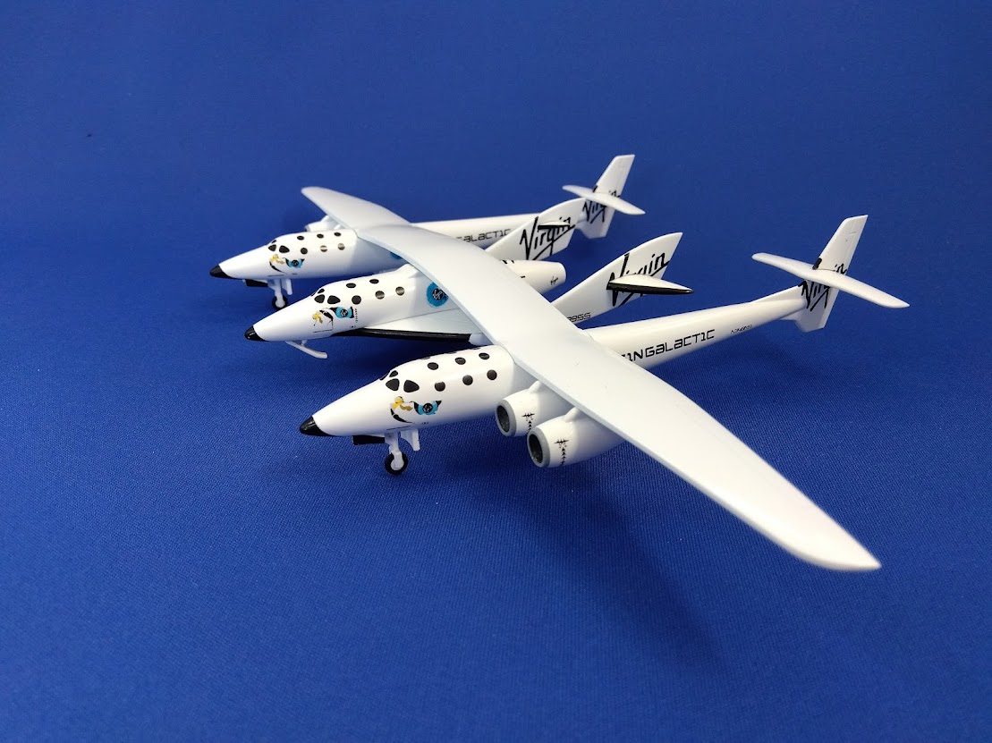 VG2001 Virgin Galactic / ヴァージン・ギャラクティック VSS Unity N348MS N339SS 1:200 完売しました。