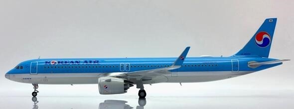 XX20308 JC WING Korean Air / 大韓航空 A321NEO HL8509 スタンド付 1:200 完売しました。
