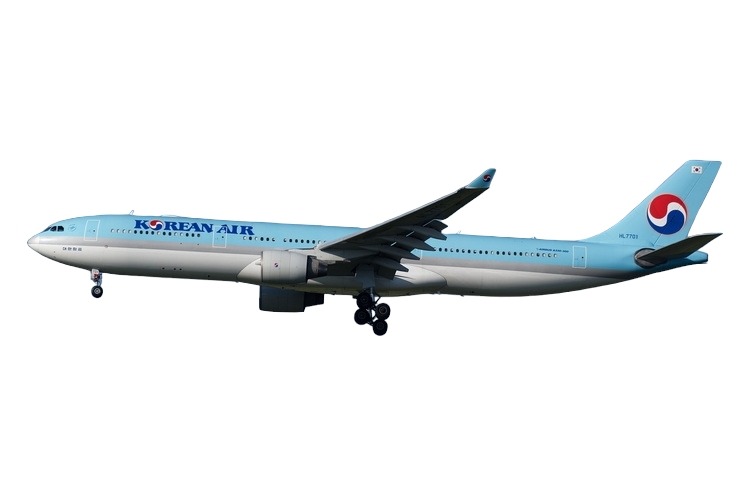 04613 Phoenix Korean Air / 大韓航空 with skyteam logo A330-300 HL7701 1:400 完売しました。