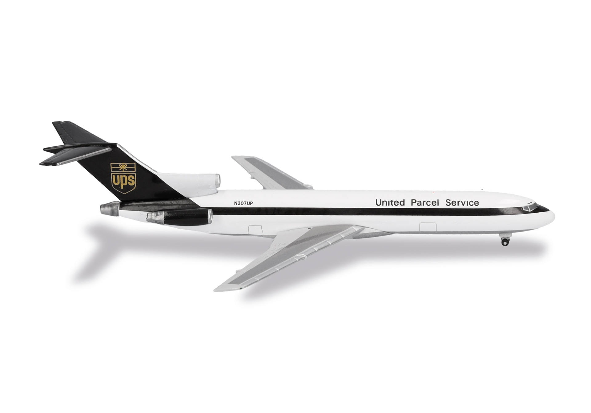 537957 Herpa UPS / ユーピーエス B727-200F N207UP 1:500