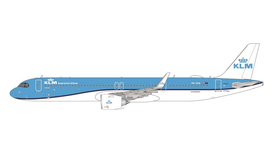 GJKLM2291 GEMINI JETS KLM / KLMオランダ航空 A321neo PH-AXA 1:400 完売しました。